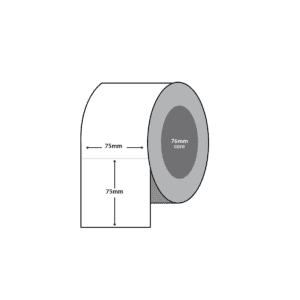 75x75 Gloss Paper Perm 3"