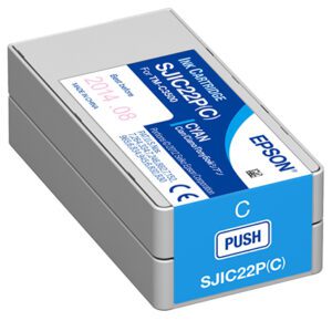 EPSON INK CARTRIDGE TMC3500 CYAN