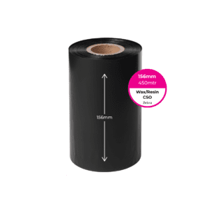 156mm x 450m wax/resin Ribbon