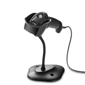 ZEBRA SCANNER KIT DS2208 2D SCANNER USB BLACK WITH STAND